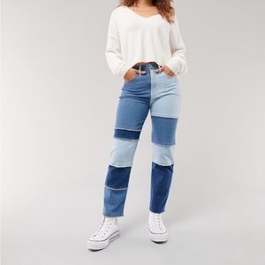 Hollister Patchwork Jeans